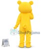 Yellow Pig Mascot Costume