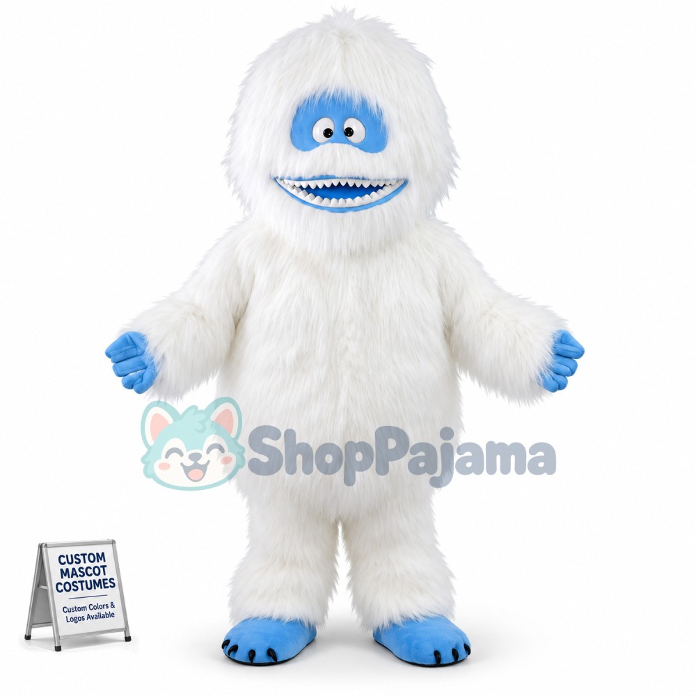 Yeti Abominable Snowman Mascot Costume