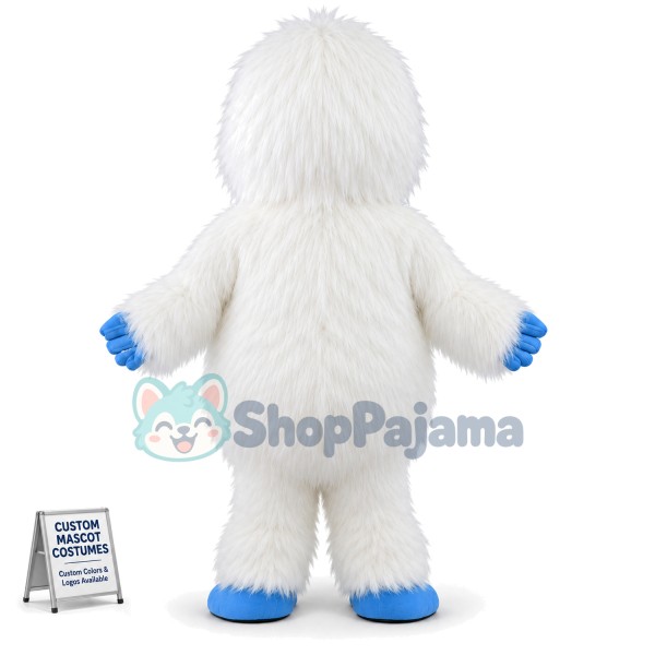 Yeti Abominable Snowman Mascot Costume