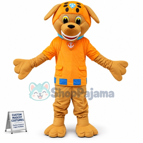 Paw Patrol Zuma Mascot Costume