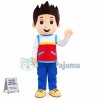 Paw Patrol Ryder Cartoon Mascot Costume