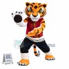 Tigress Tiger Mascot Costume Kung Fu Panda