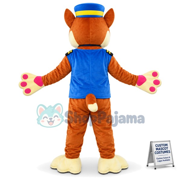 Paw Patrol Chase Cartoon Mascot Costume