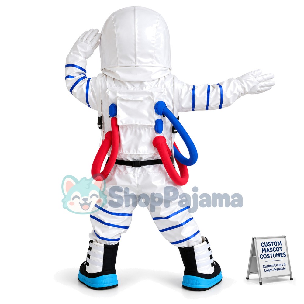 Spaceman Astronaut Mascot Costume