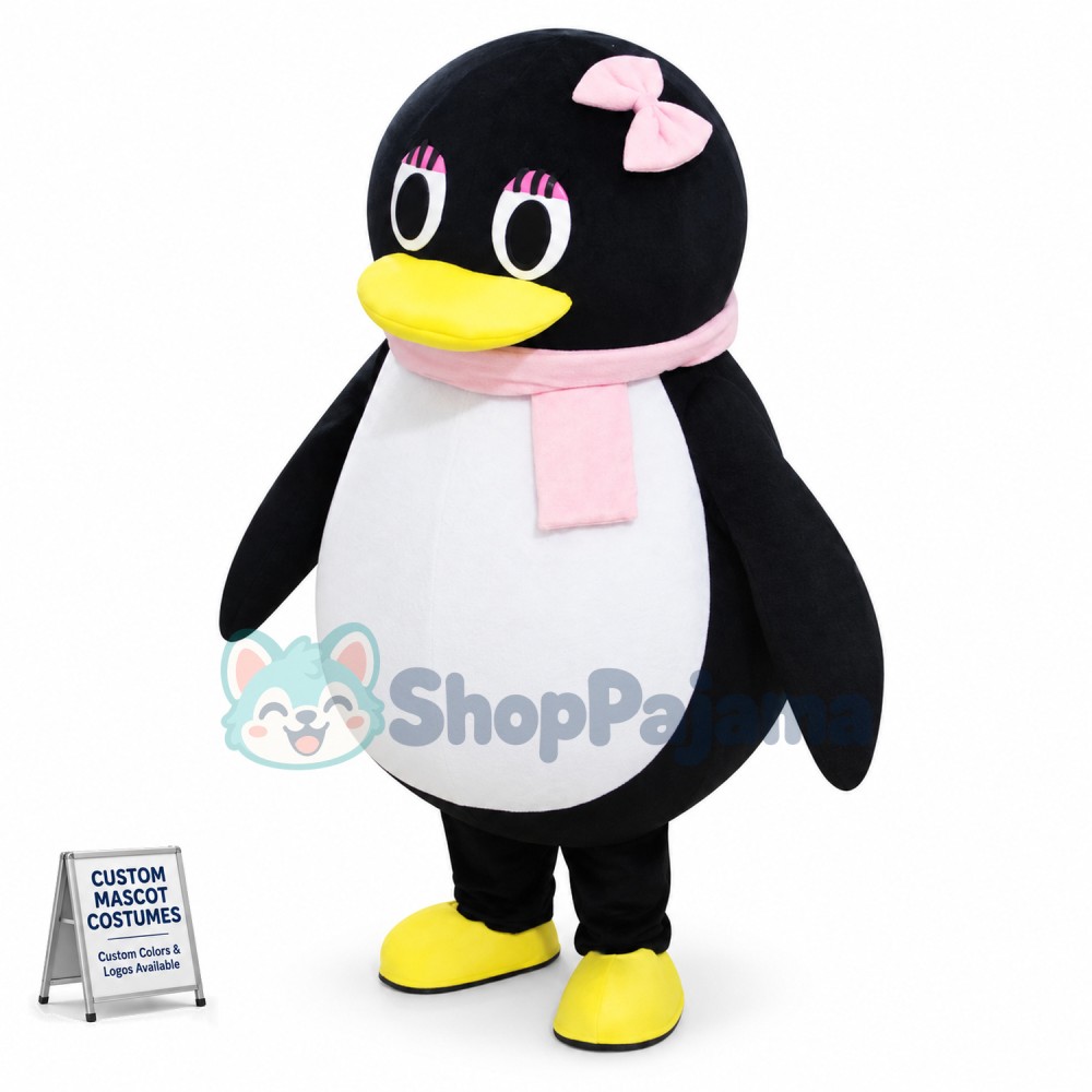 Beautiful Penguin Mascot Costume