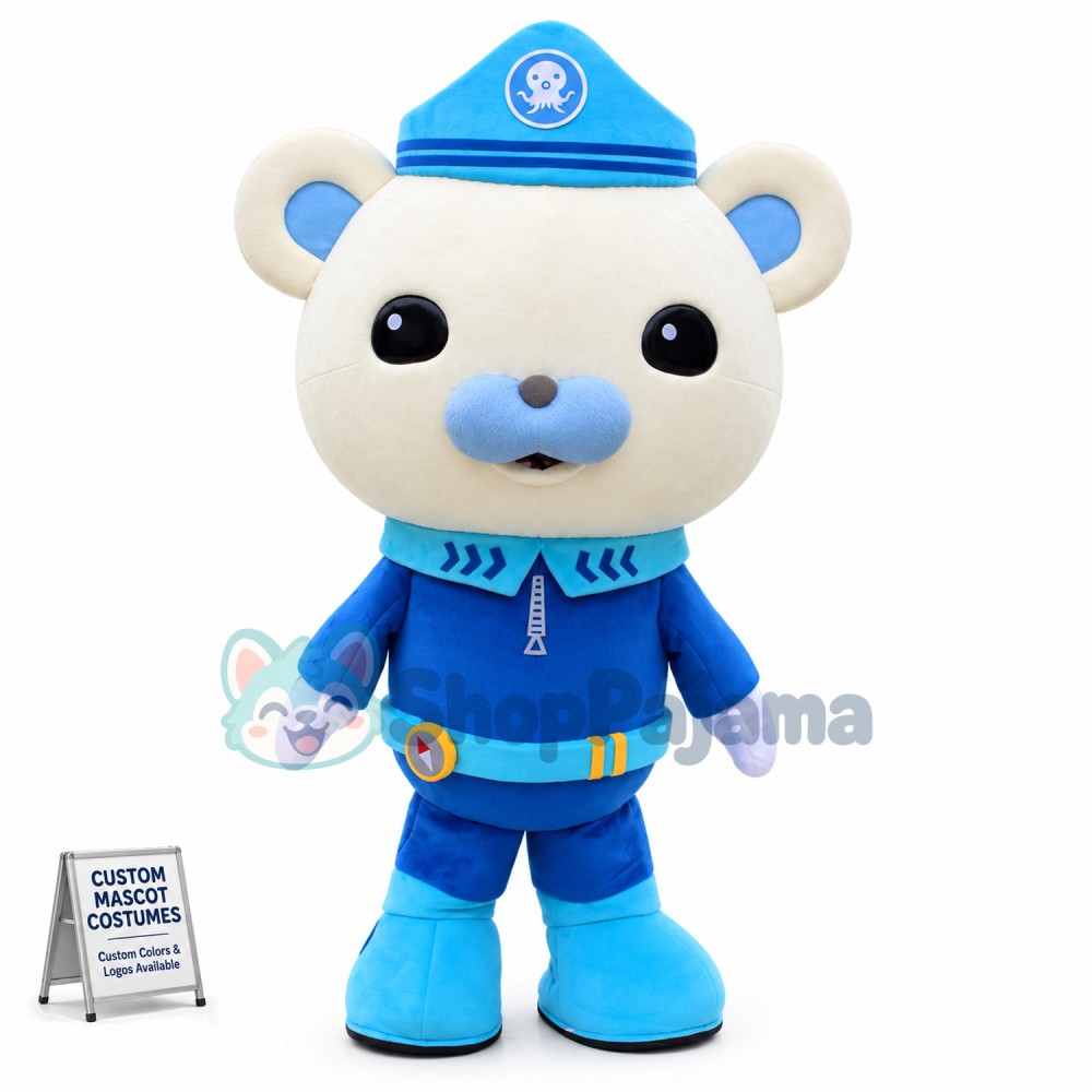 The Octonauts Captain Barnacles Mascot Costume