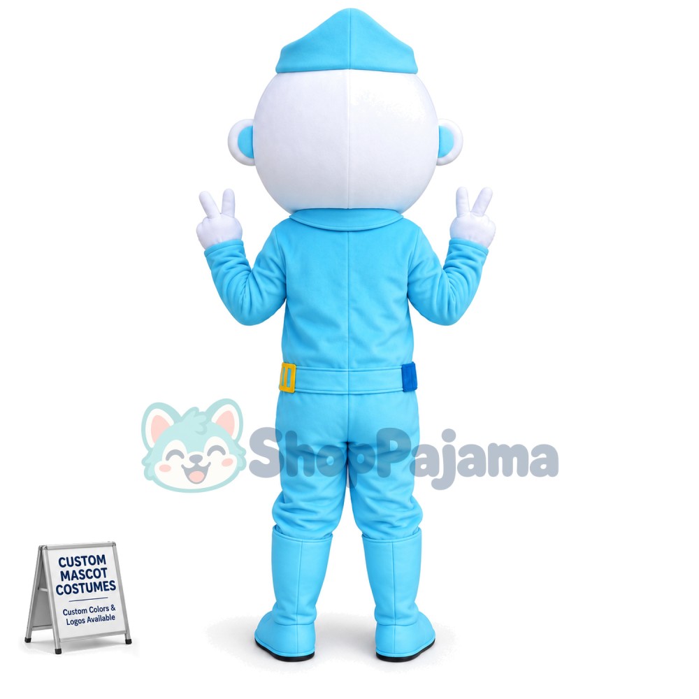Giant Octonauts Captain Barnacles Mascot Costume