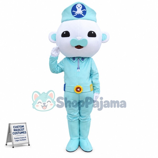 The Octonauts Captain Barnacles Mascot Costume