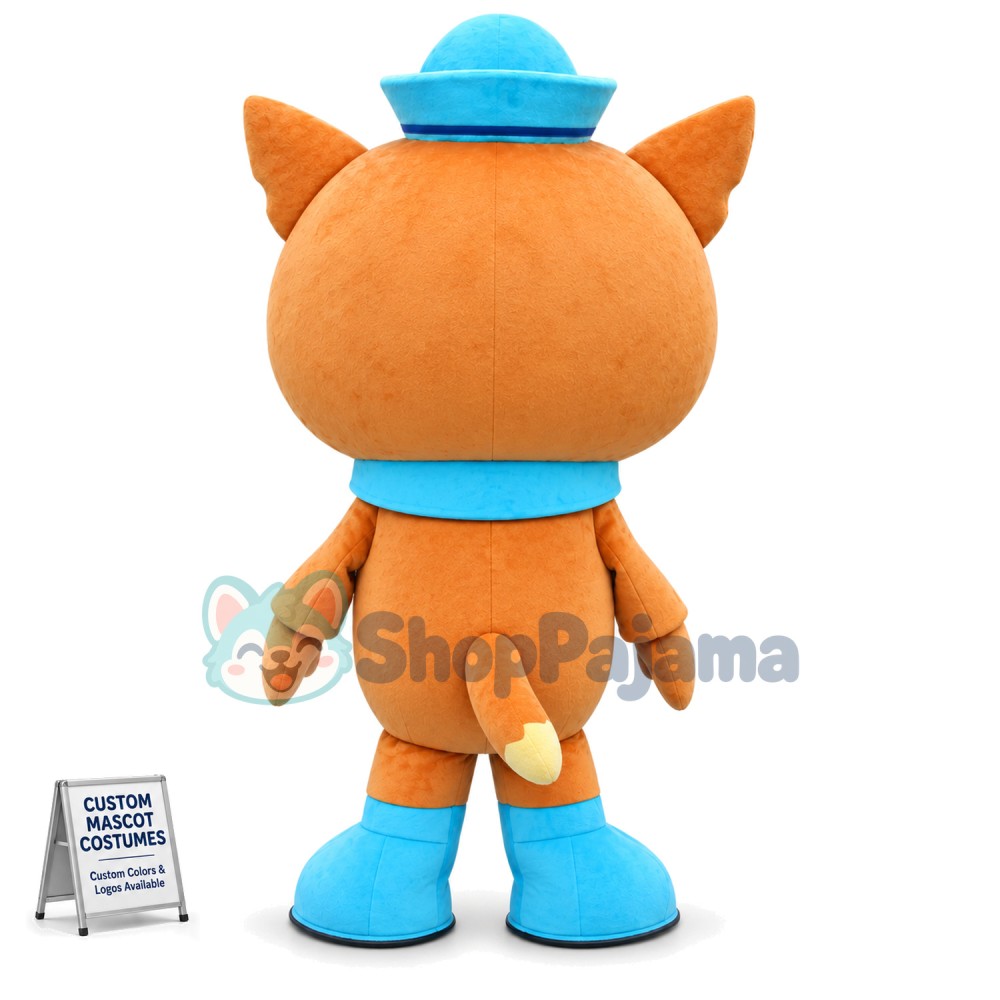The Octonauts Captain Barnacles Kwazii Cat  Mascot Costume
