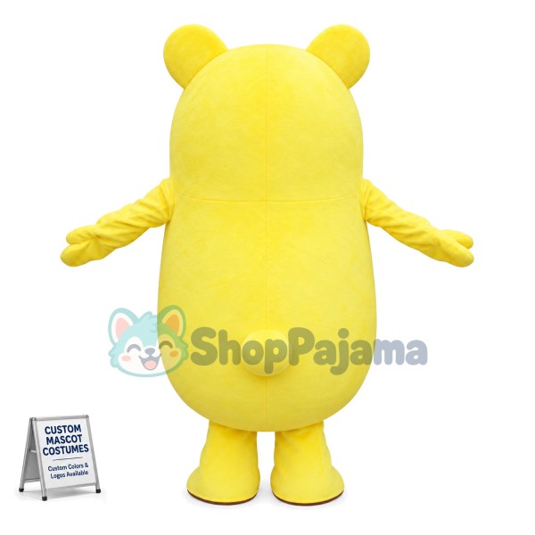 Yellow Mouse Mascot Costume