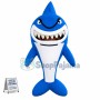 Blue & Grey Shark Mascot Costume