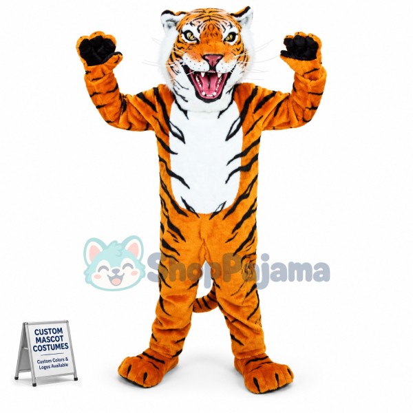 Superb Tiger Mascot Costume for Adult