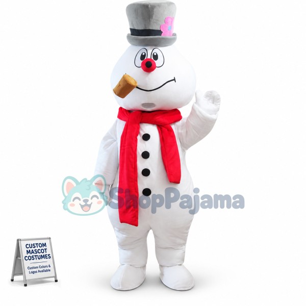 Affordable Snowman Mascot Costume