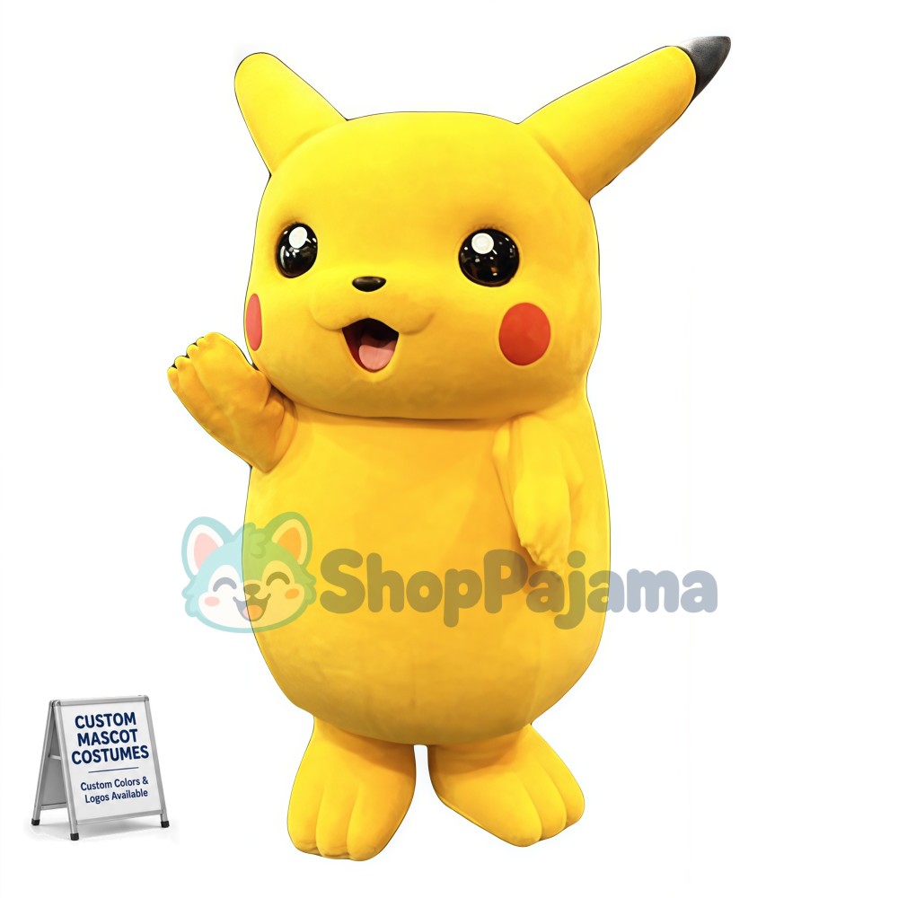 Cute Pikachu Cosplay Halloween Costume