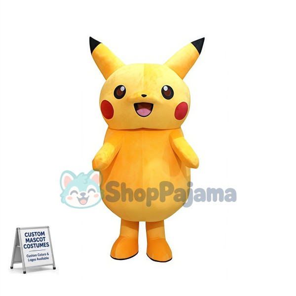 Cute Pikachu Cosplay Halloween Costume