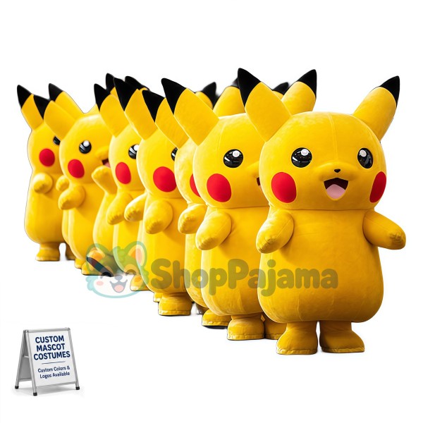 Cute Pikachu Cosplay Halloween Costume