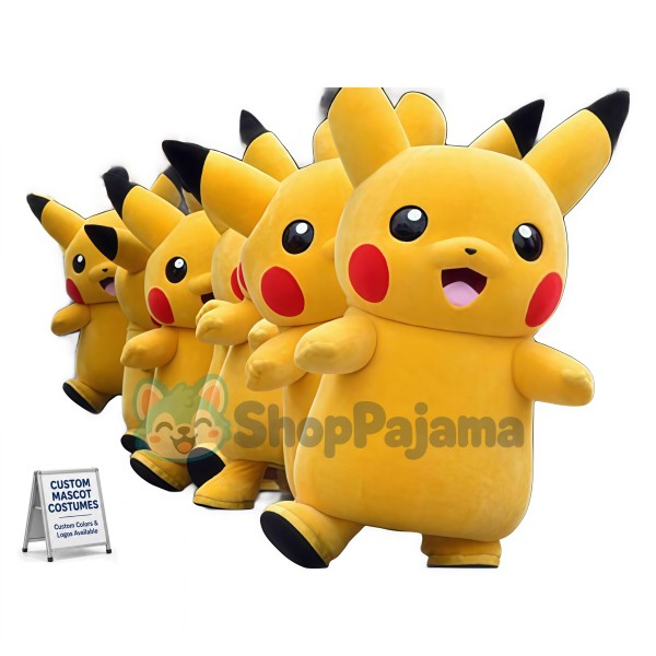 Giant Pikachu Cosplay Halloween Costume