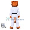 Strong Taekwondo Lion Mascot Costume