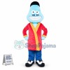 Bearded Doll With Nightgown Mascot Costume