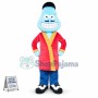 Bearded Doll With Nightgown Mascot Costume
