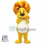 Cautious Lioness Mascot Costume