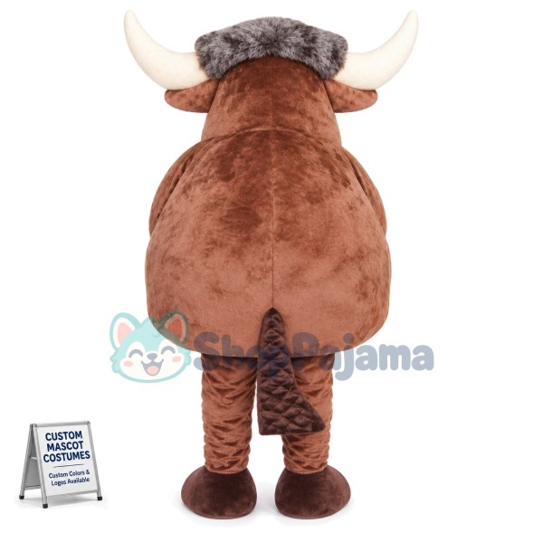 Strong Tibetan Yak Mascot Costume