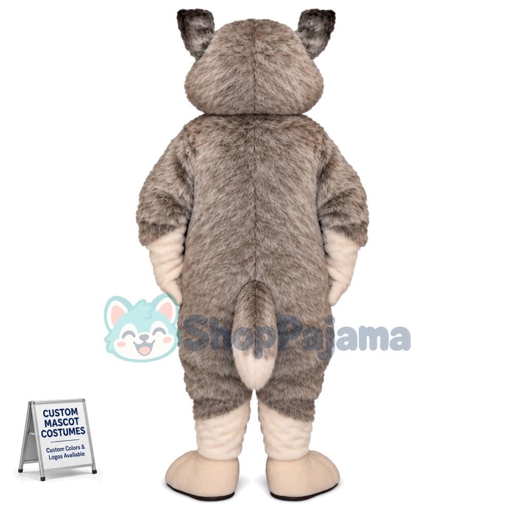 Adult Sharp Teeth Big Dog Mascot Costume