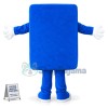 Blue Plastic Mould Mascot Costume