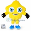 Cartoon Blue Eyes Star Mascot Costume