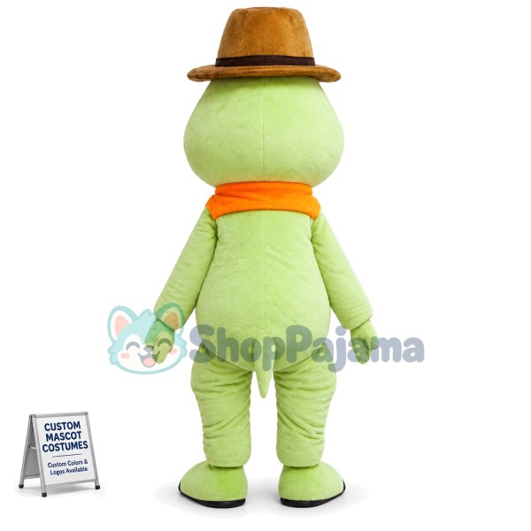 Adorable Cartoon Dinosaur Mascot Costume