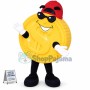 Sunglasses Dollar Coin Mascot Costume