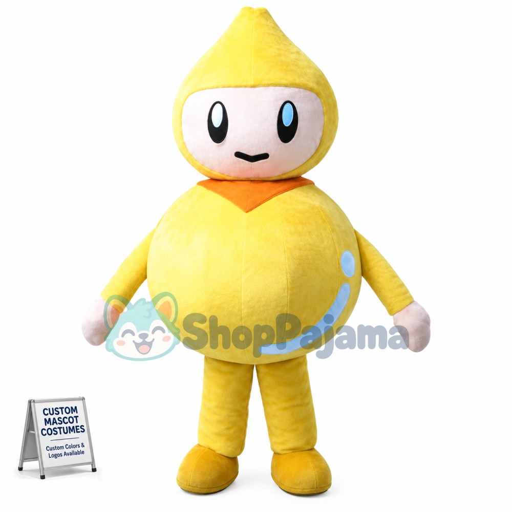 Golden Gourd Doll Cartoon Mascot Costume