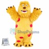 Brown Long Fur Sullivan Mascot Cartoon Costume