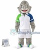 Grey Apes In The Sport Set Mascot Costume