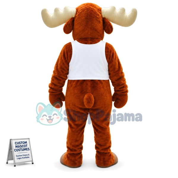 Virtuous Moose Adult Size Mascot Costume