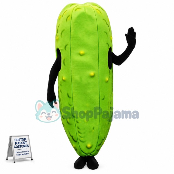 Bitter Gourd Mascot Adult Costume