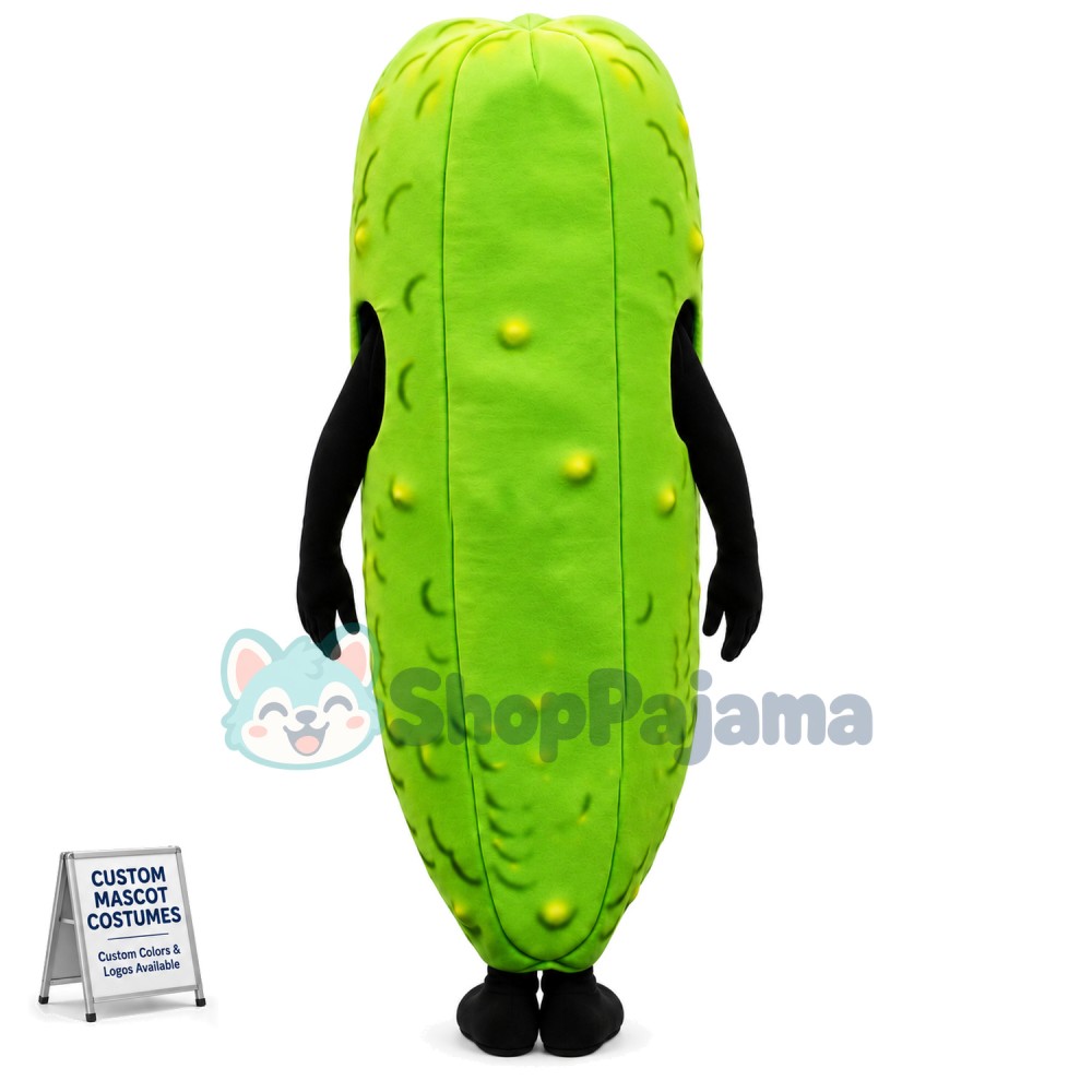Bitter Gourd Mascot Adult Costume