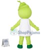 Verdant Bamboo Shoot Cartoon Mascot Costume