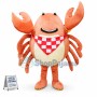 Crab In The Plaid Square Mascot Costume