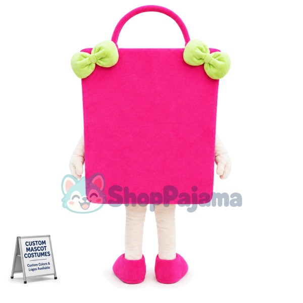 Beautiful Cartoon Handbag Mascot Costume