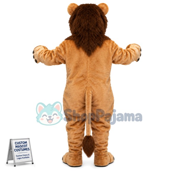 Tiger With Sharp Claws Mascot Costume