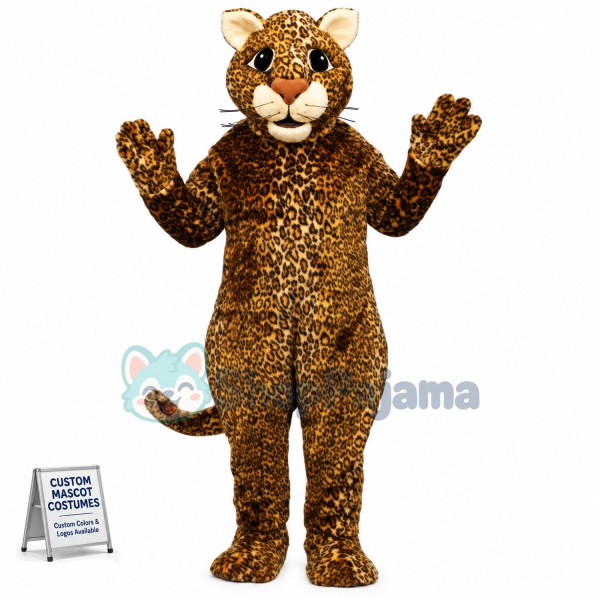 Stable Leopard Adult Mascot Costume