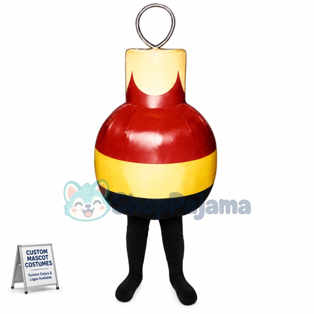 Wooden Seal Mascot Costume