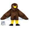 Alert Eagle Mascot Costume