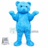 Whole Body Blue Bear Soft Mascot Costume