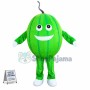 Emerald Watermelon Cartoon Mascot Costume