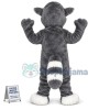 Alaskan Malamute Dog Mascot Costume