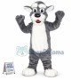 Alaskan Malamute Dog Mascot Costume