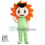 Doctor Hat Sunflower Mascot Costume