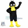 Beckoning Black Duck Mascot Costume